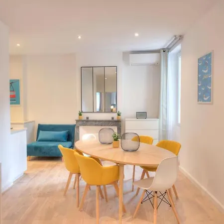 Apartmán Confortable T3 Climatise Proche De La Gare-M&J *
